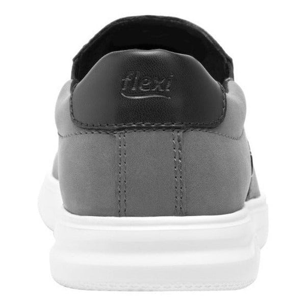 Tenis Urbanos Hombre Flexi Slip On 401204 Gris Moda Livianos