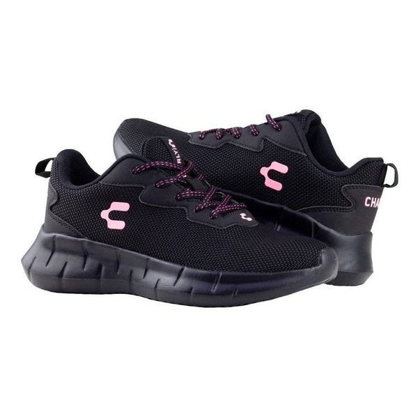 Tenis Mujer Urbano Charly Ixora Running 1059040 Negro Negro