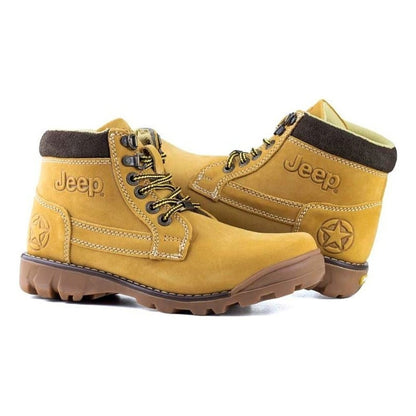 Jeep Hombre Botas Modernas 1950 Miel 100% Originales!!