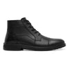 Botines Semi Vestir Negro Flexi Hombre 412306 Cierre Lateral