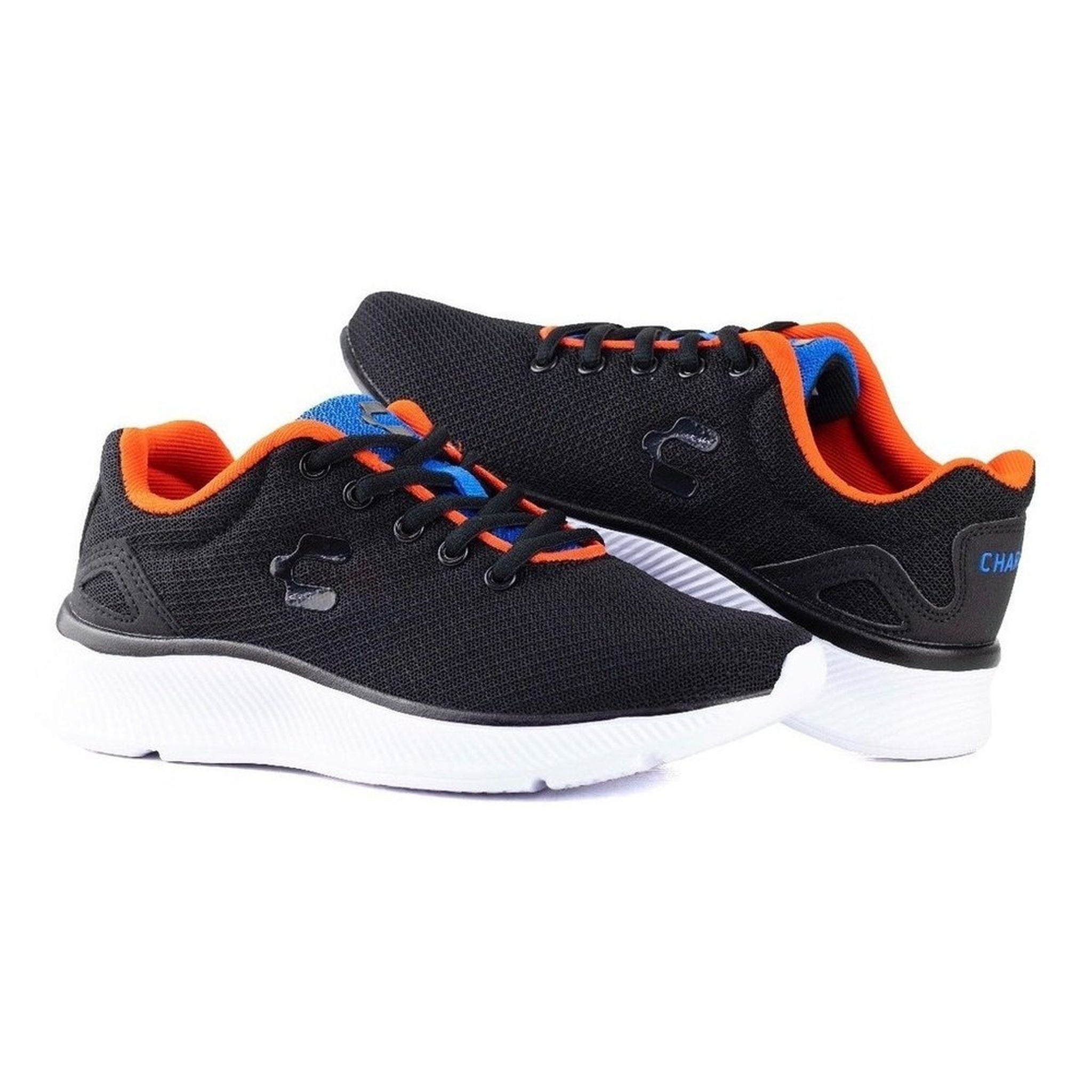 Tenis Hombre Charly 1029882 Negro Azul Running Sportlight
