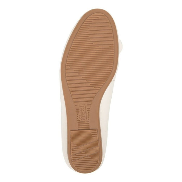 Zapato Ballerina Flexi Para Mujer 116309 Hueso Clasico Moño