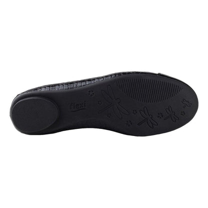Ballerinas Flexi Para Mujer 21222 Negro Comodas Original