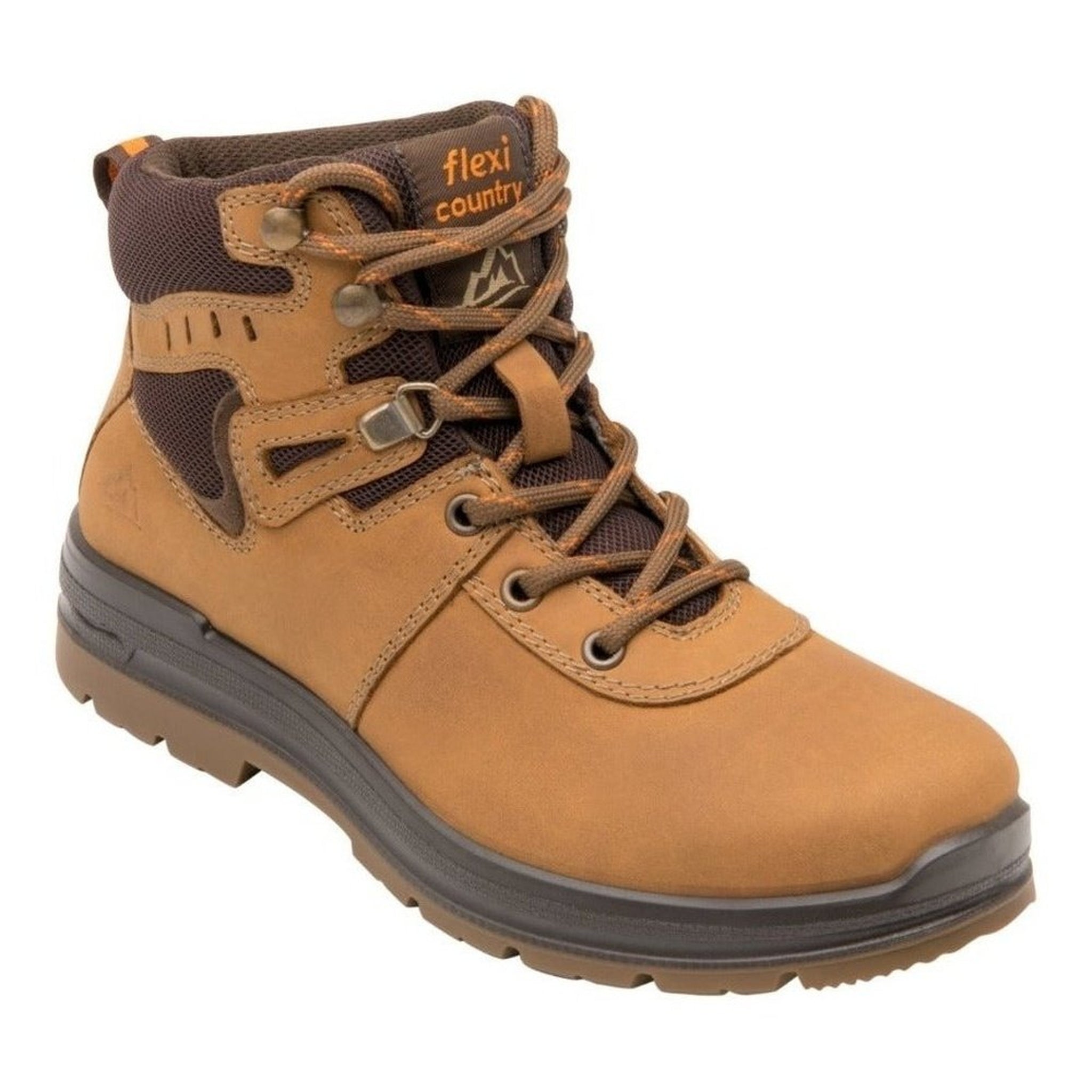 Botines Para Mujer Outdoor Flexi Country 116804 Tan Original