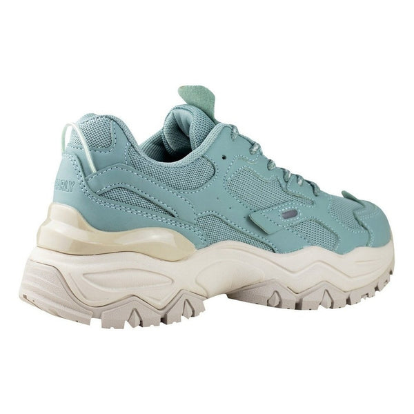 Tenis Sneakers Urbano Charly Mujer Suela Gruesa 1059192 Menta