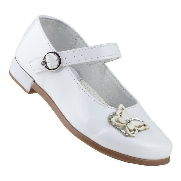 Zapato Blanco De Vestir Para Niñas Chabelo C344-c 17.5-21-5