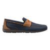 Mocasines Clasicos Flexi Hombre 410402 Azul Piel Nobuck