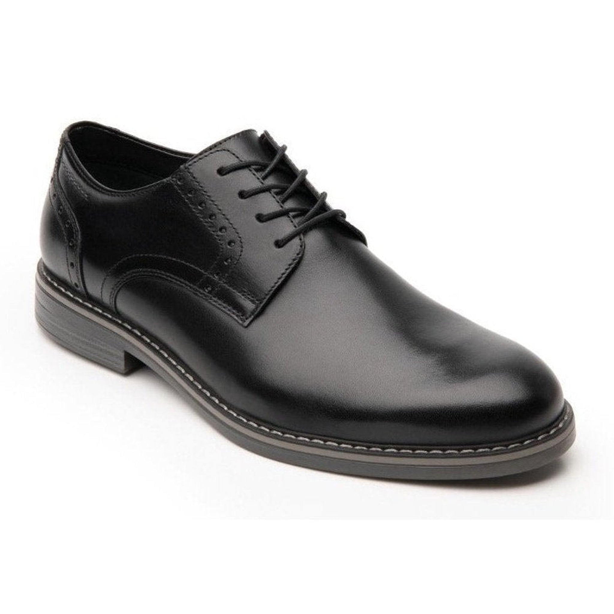 Flexi Zapato Derby Para Hombre 404601 Negro Originales