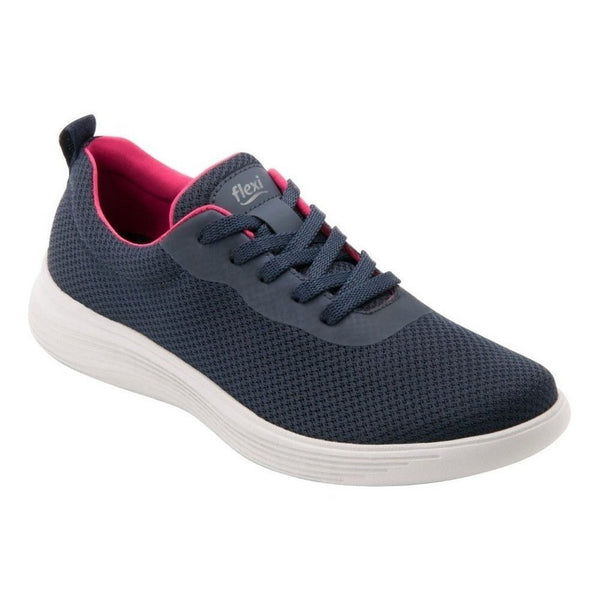 Tenis Urbanos De Mujer Flexi Suela Liviana 104906 Azul Comodo