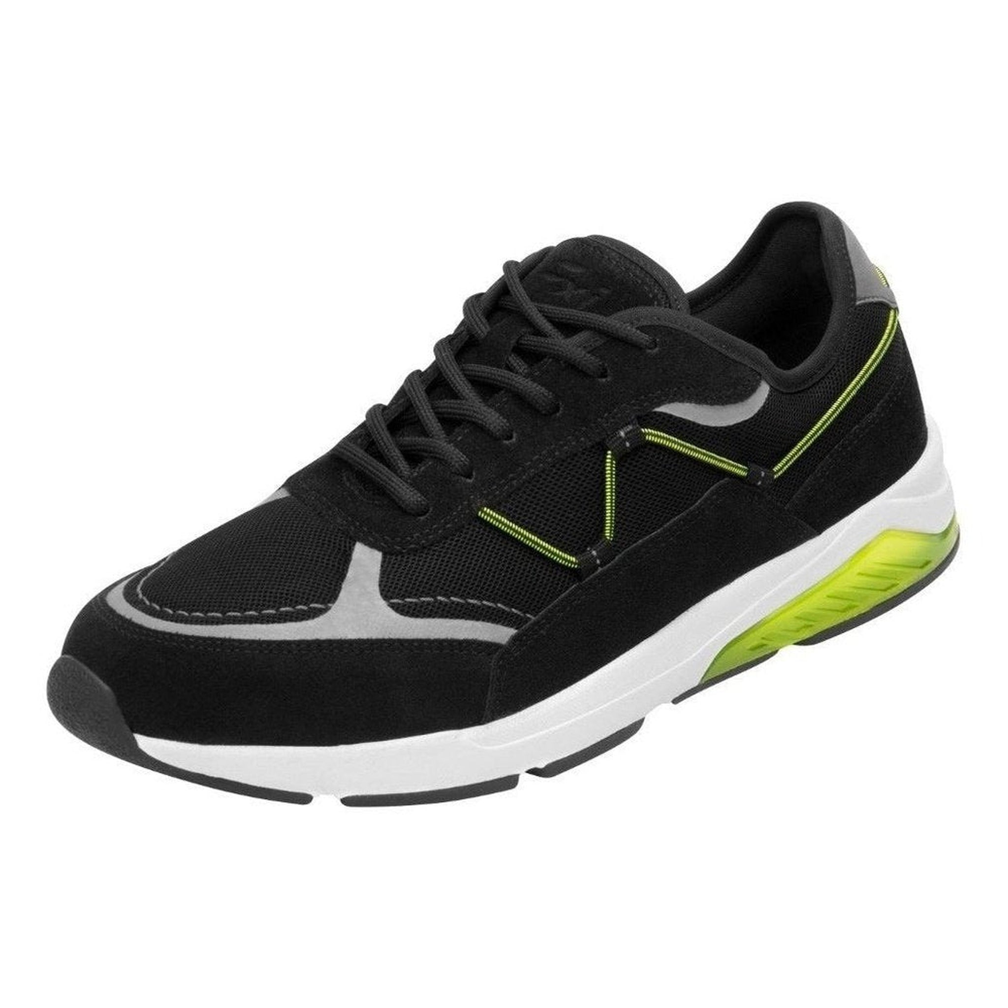 Tenis Urbanos De Hombre Flexi 407502 Negro Suela Ligera