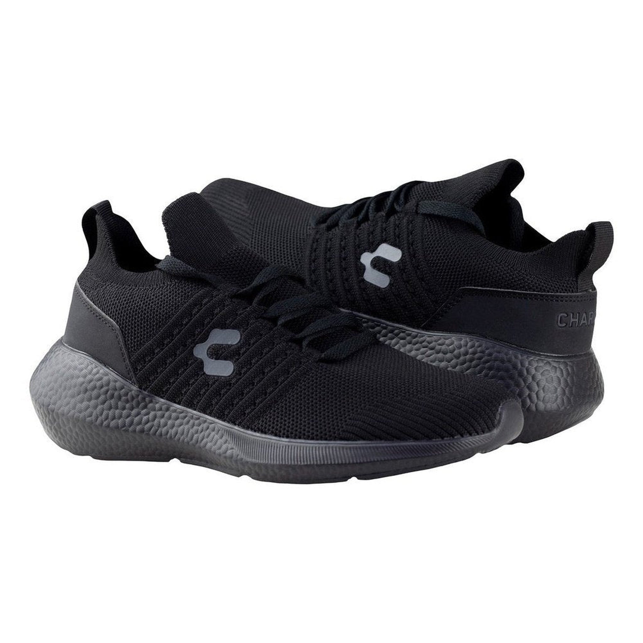 Tenis Negro Running Charly Tejido Sport 1086450 Negro Comodo