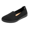 Zapatos Slip On Casual Para Mujer Flexi 106306 Negro Original