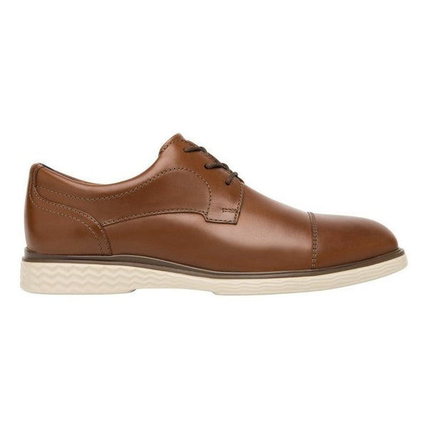 Zapato Derby De Vestir Para Hombre Flexi 409405 Tan Livianos