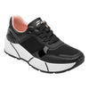 Tenis Con Plataforma Urbanos Flexi De Mujer 116403 Negro +5cm