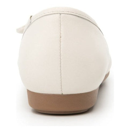 Zapato Ballerina Flexi Para Mujer 116309 Hueso Clasico Moño