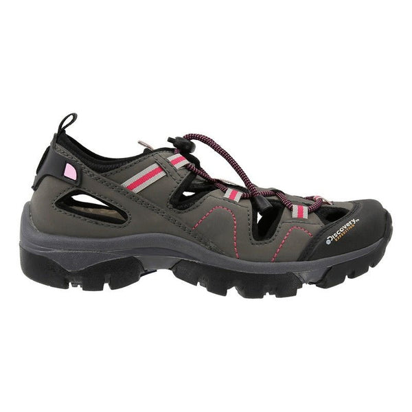 Sandalia Outdoor Discovery Expedition Mujer 2501 Nobuck Gris