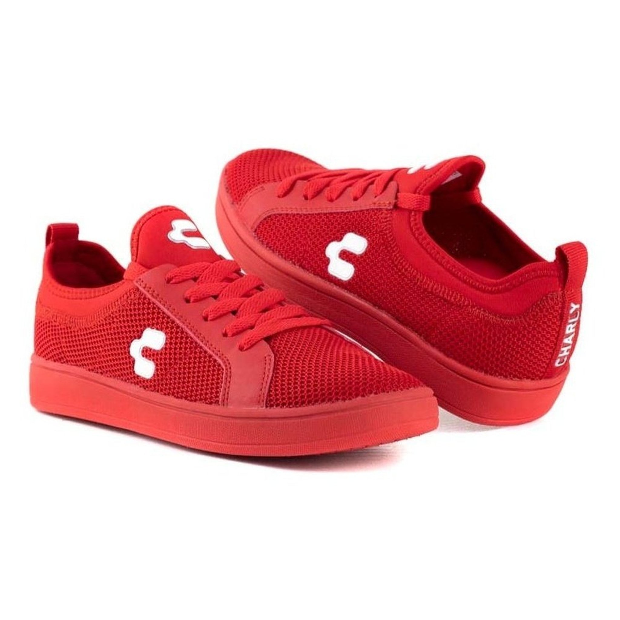 Tenis Charly City Classic Comodos 1029393 Rojo Originales