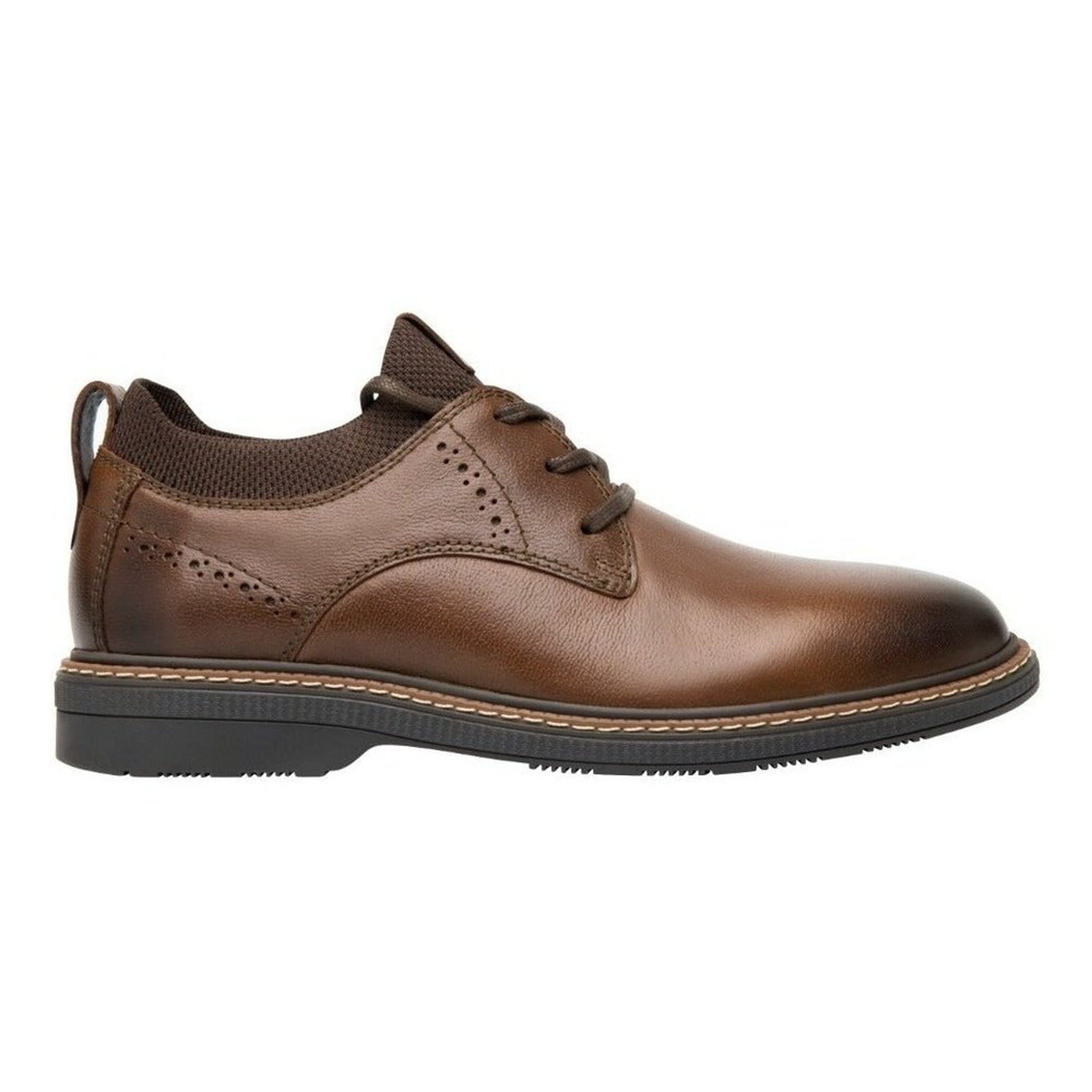 Zapato Derby Flexi Semivestir Hombre Stretch 412801 Tan Moda