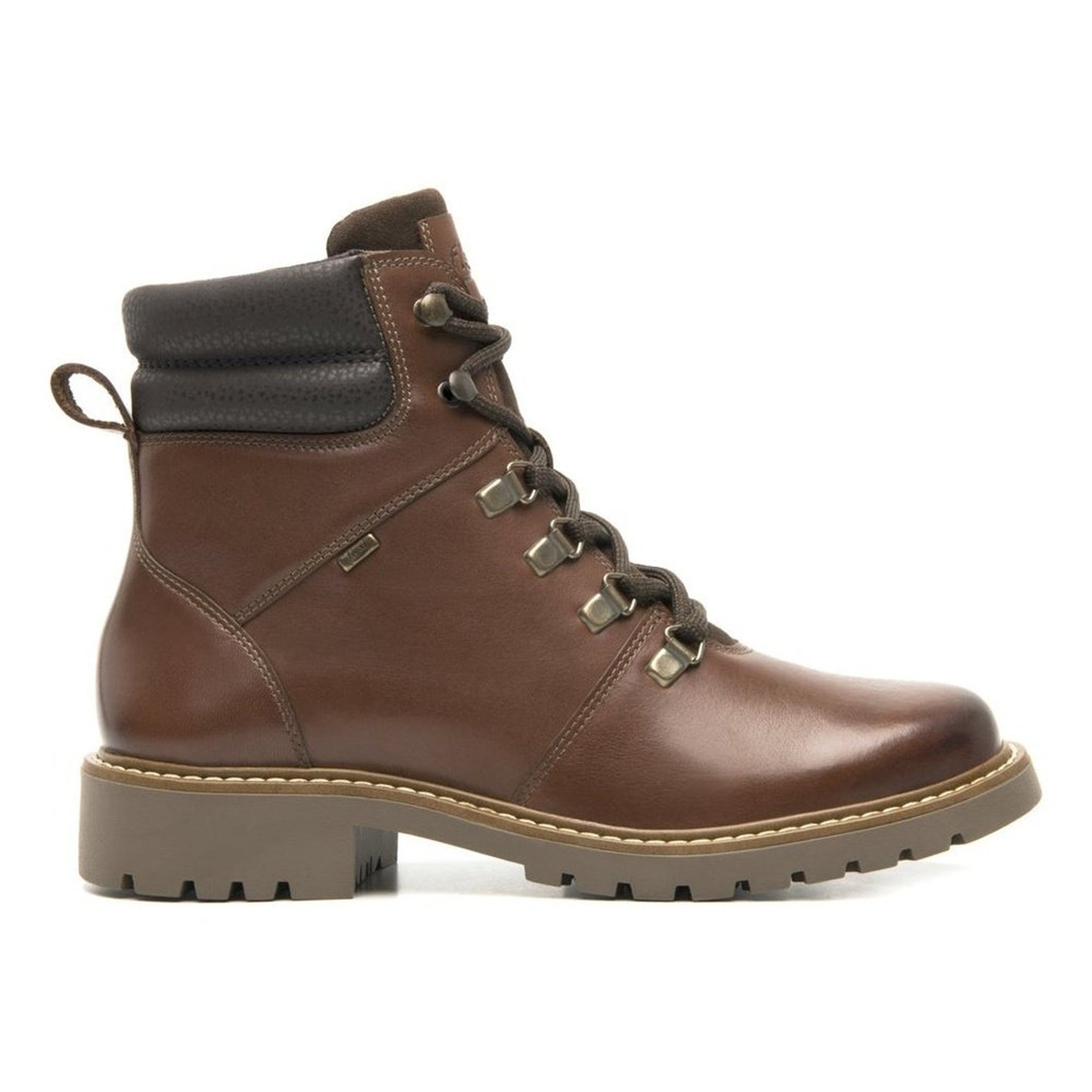 Botines Urbanos Flexi Mujer 37819 Cogñac Cierre Interno Piel