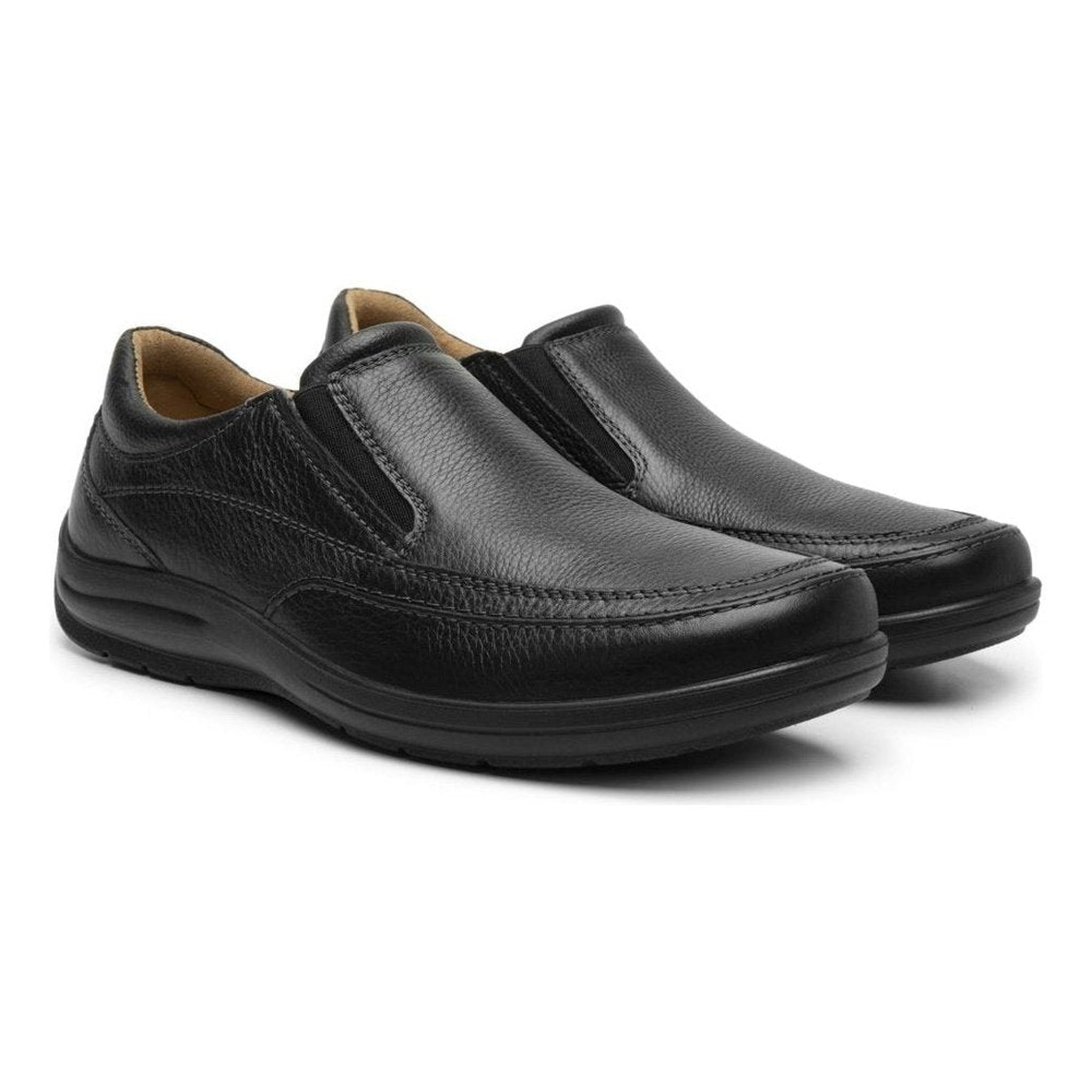 Mocasines Flexi Negro Para Hombre Confort 415902 Originales