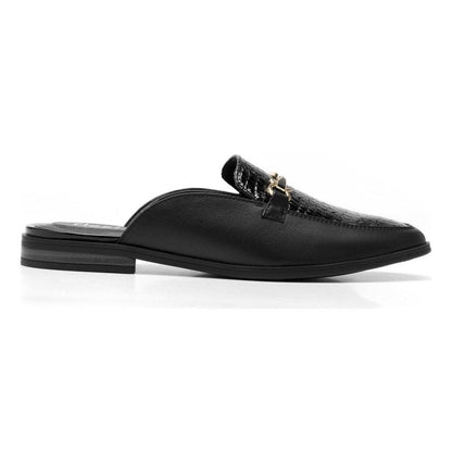 Flats Abierto Mujer Flexi Tipo Slipper 126603 Negro Hebilla