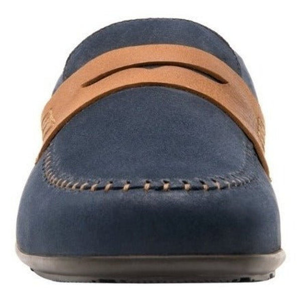 Mocasines Clasicos Flexi Hombre 410402 Azul Piel Nobuck