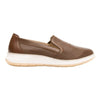 Zapato De Mujer Slip On Flexi 119302 Tan Piel Extra Suave