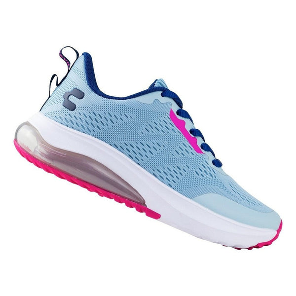 Tenis Mujer Charly Running Para Trotar 1059186 Azul Capsula