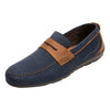 Mocasines Clasicos Flexi Hombre 410402 Azul Piel Nobuck