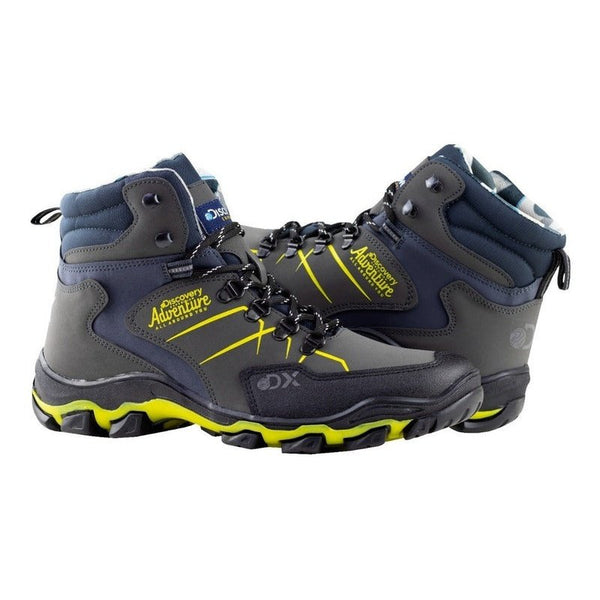 Botas Outdoor Discovery Expedition Hombre 2383 Gris Negro