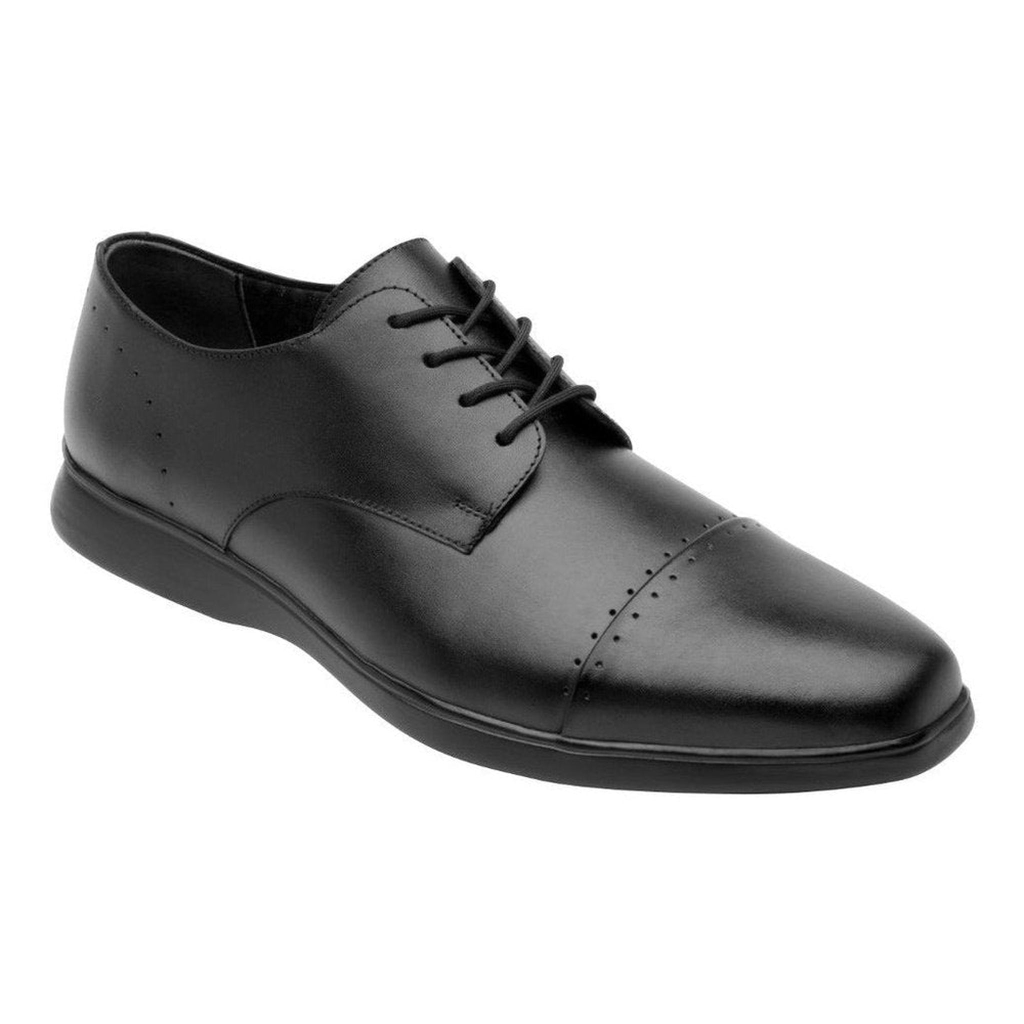 Zapato Derby De Hombre Flexi Flowtek Liso Derby 409903 Negro