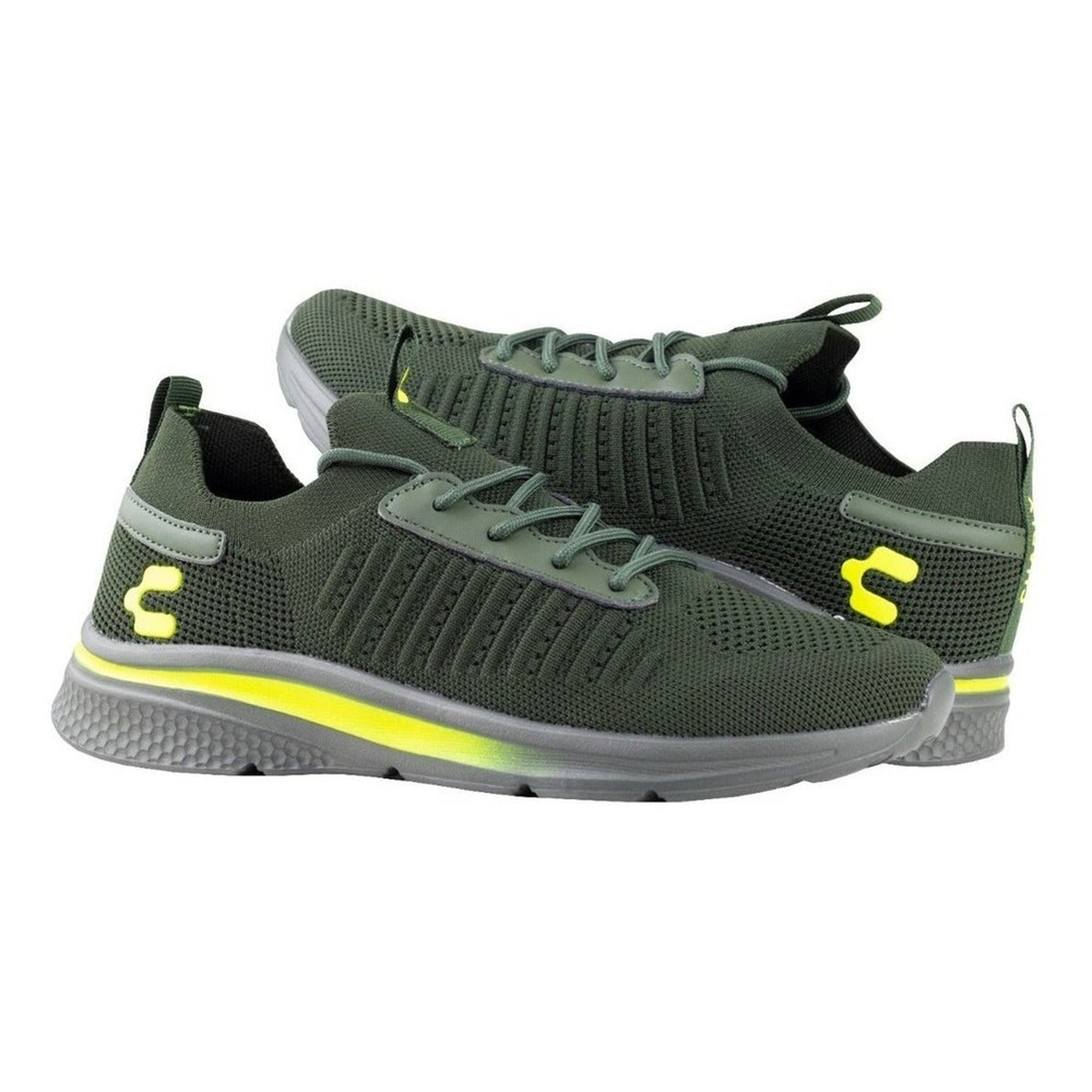 Tenis Charly Urbano Hombre Running 1029983 Olivo Limón
