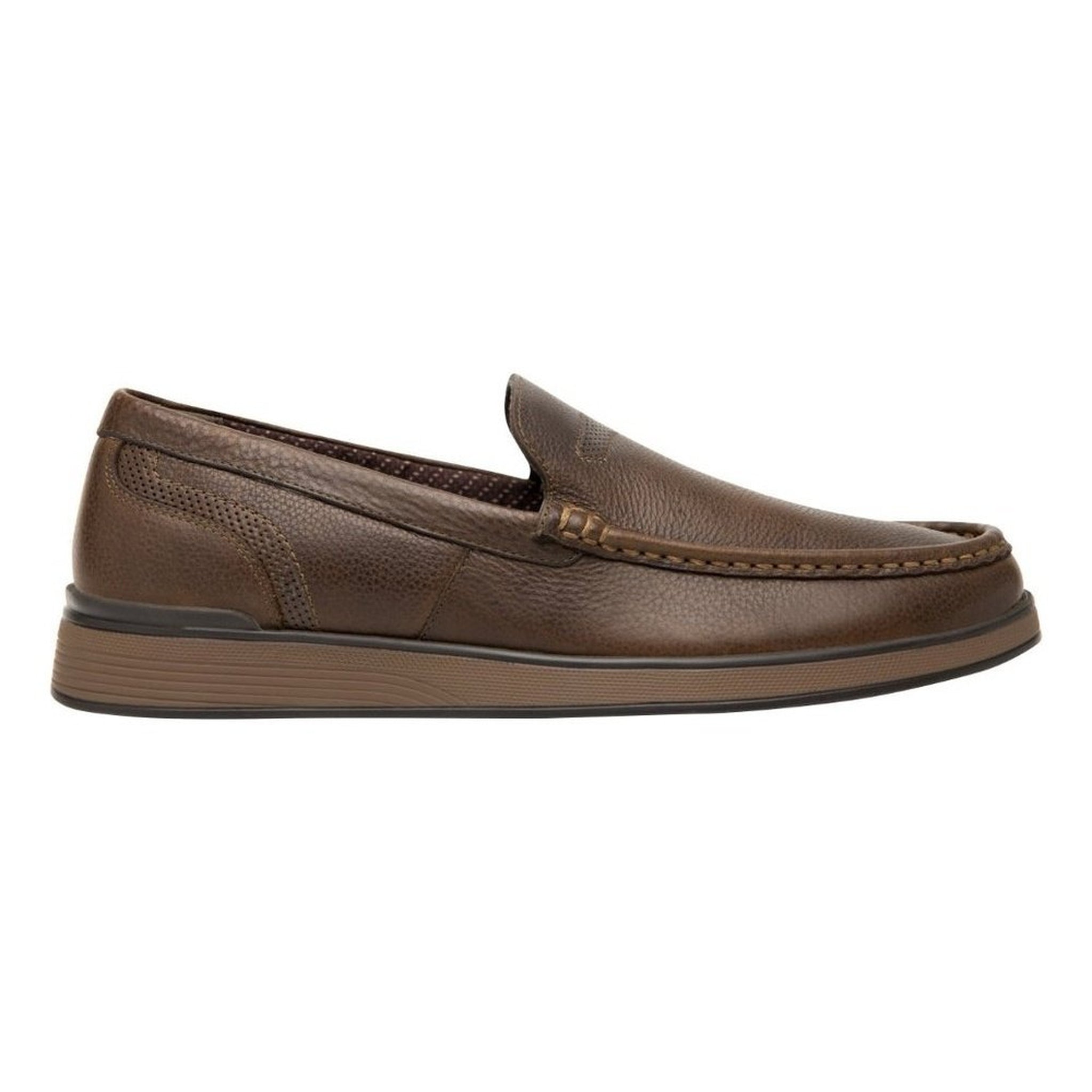 Mocasines Clasicos Hombre Flexi Slip On 413201 Café Ligeros