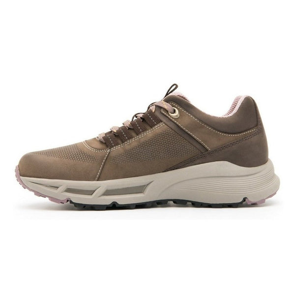 Tenis Sneaker Outdoor Urbano Mujer Flexi Country 118702 Taupe