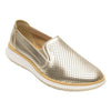 Zapato Slip On Flexi Para Mujer Piel Suave 119302 Oro Original