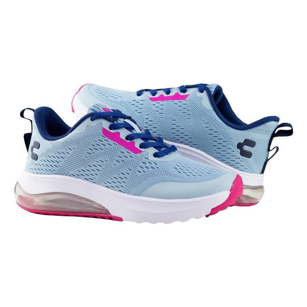 Tenis Mujer Charly Running Para Trotar 1059186 Azul Capsula