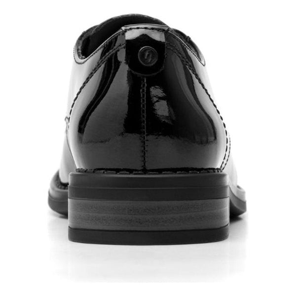 Zapato Escolar De Charol Flexi 126901 Negro Derby Original