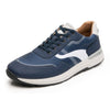 Tenis Azul Urbanos Casuales Flexi Hombre Acolchado 406901 ~