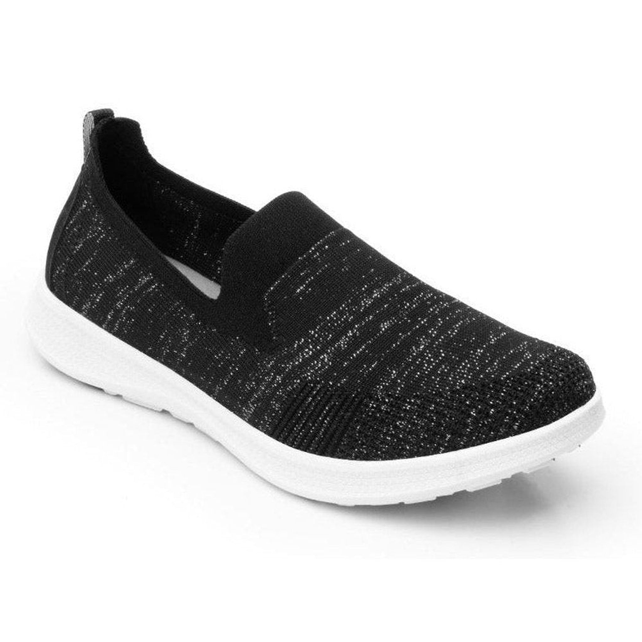 Tenis Flexi Comodo Slip On 101308 Negro Casuales Original