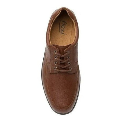 Zapatos Para Hombre De Oficina Flexi 91607 Café Original