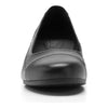 Zapato Flexi Negro Con Tacon Para Mujer Confort 127002 Moda