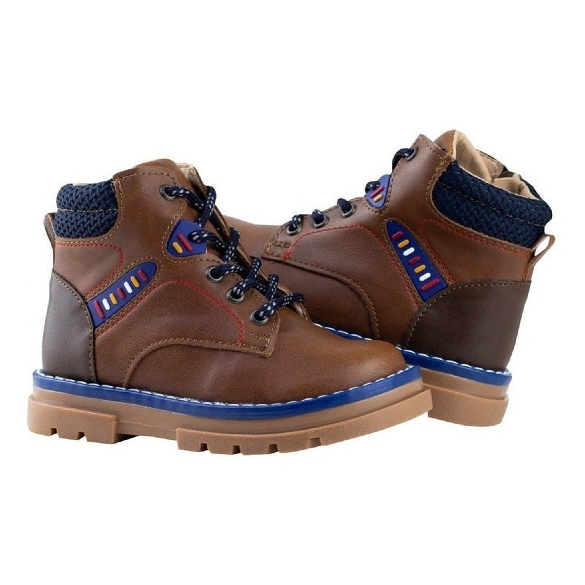 Botines Niño Semi Vestir Moda Karsten 950191-a Cafe 15-17.5