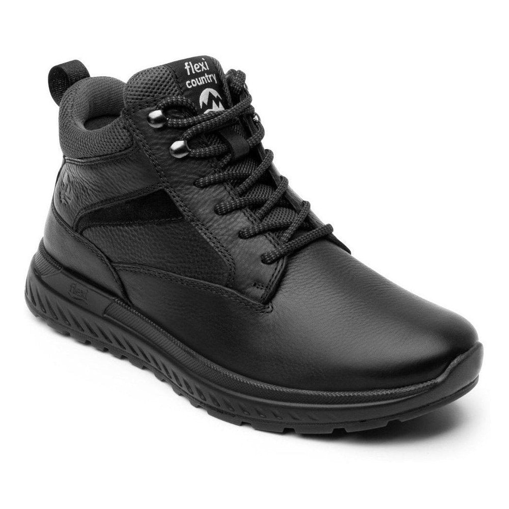Botin Flexi Country Hombre 403009 Negro Estilo Outdoors