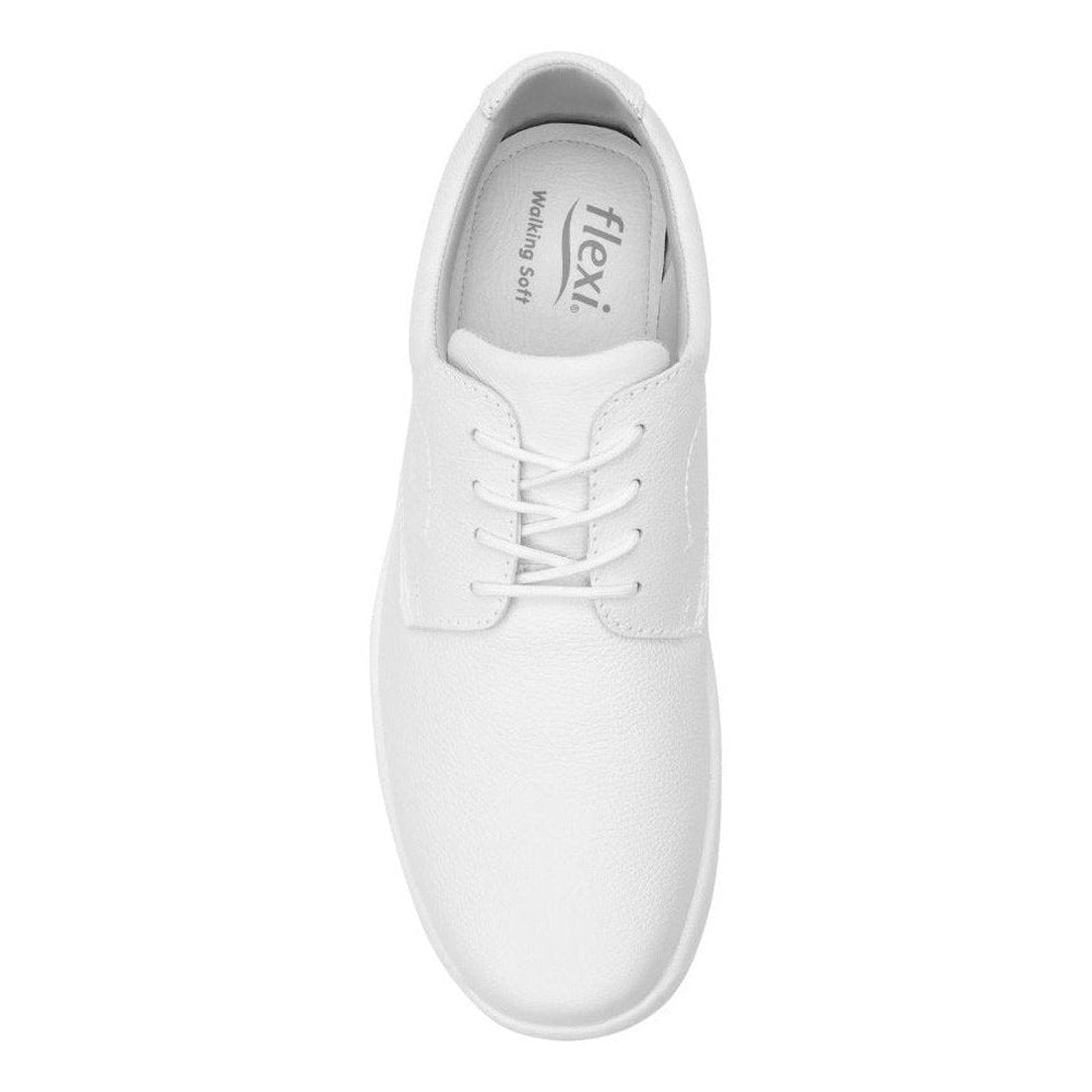 Zapatos Clinicos Flexi Hombre 402801 Blanco Walking Soft