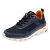 Tenis Urbano Moda Para Hombre Flexi 409802 Azul Textil Sport