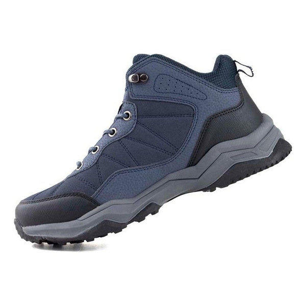 Botas Charly De Hombre Outdoor Hiking 1038091 Marino Gris