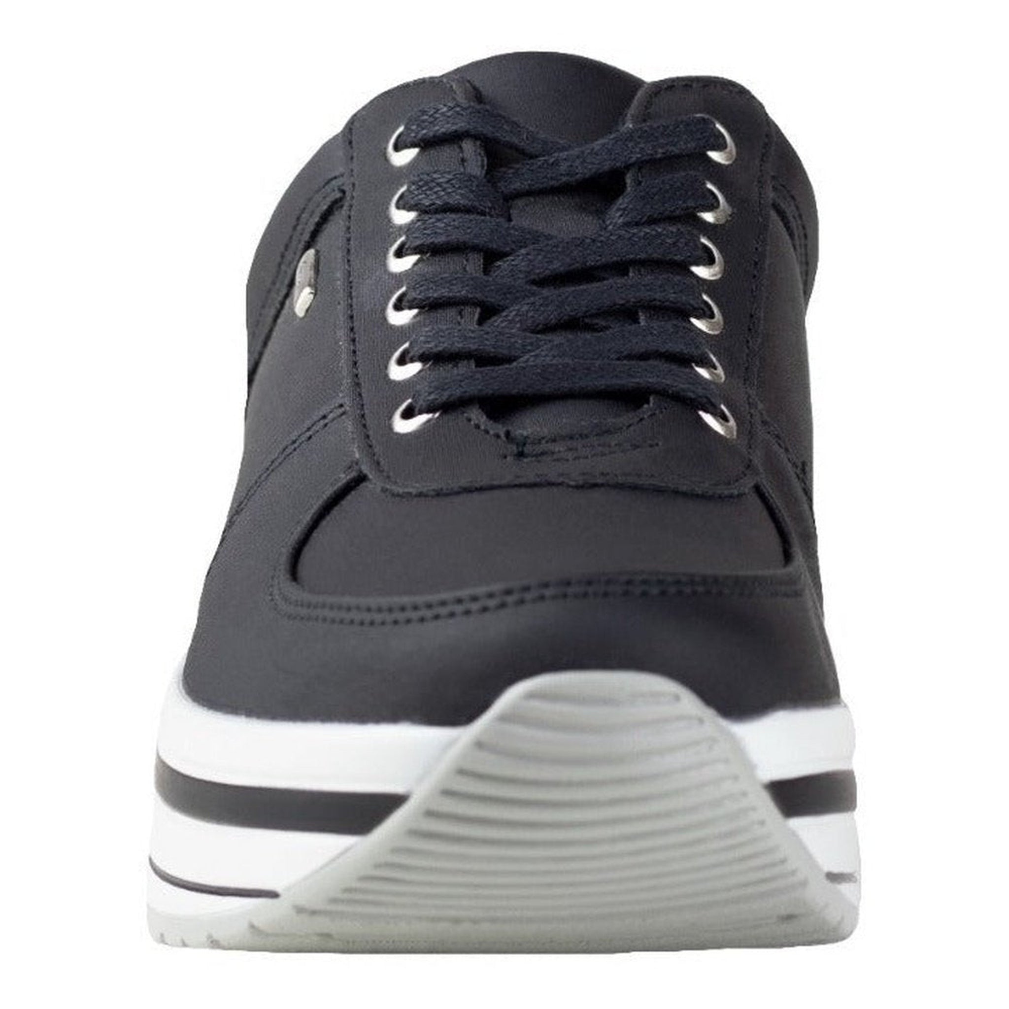 Tenis Para Mujer Flexi Urbano Plataforma 101001 Negro +4.5a