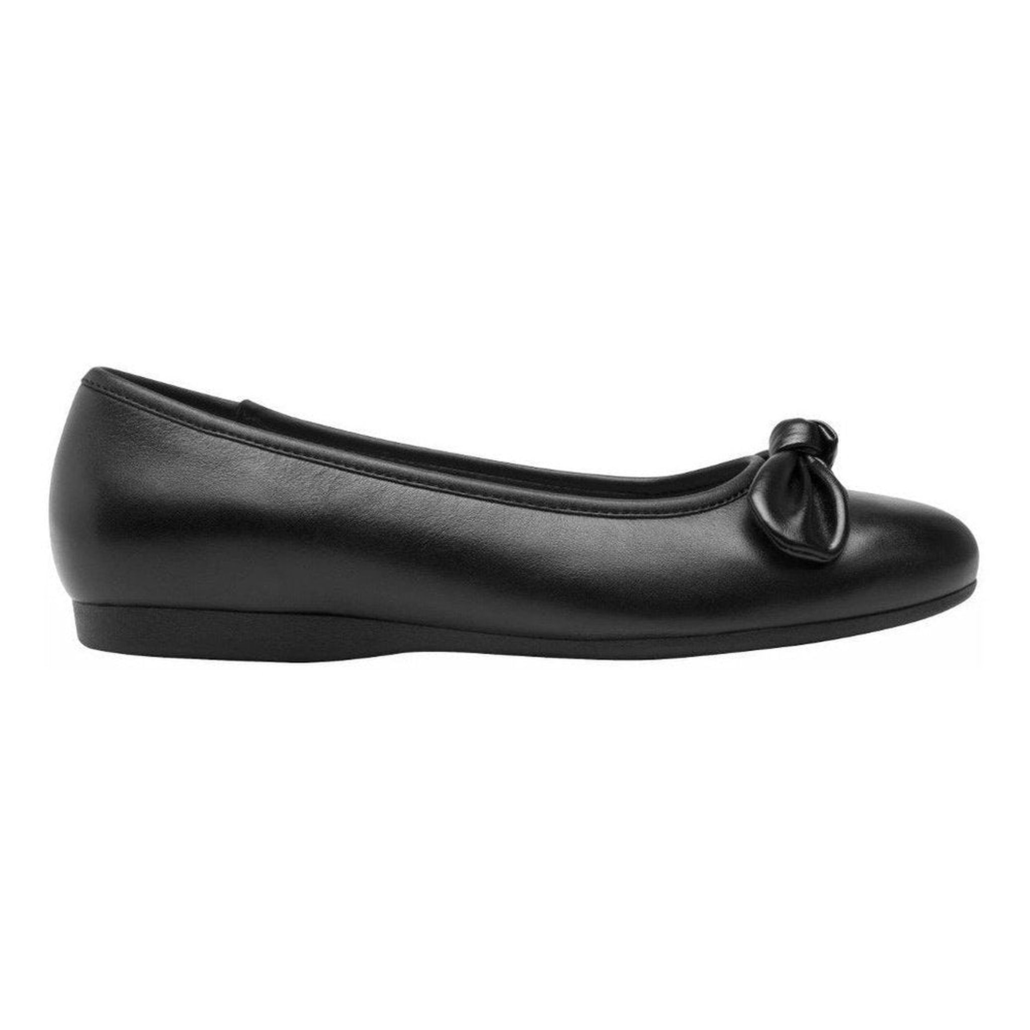 Ballerinas Casual Mujer Flexi 116309 Negro Detalle Moño Piel
