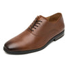 Zapato Flexi Vestir Oxford Para Hombre 413602 Tan Clasicos