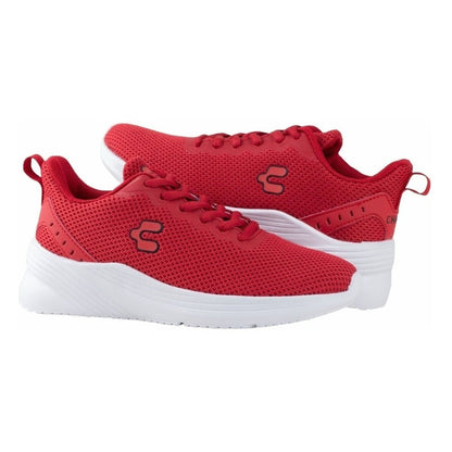 Tenis Deportivos Para Correr Charly 1086013 Relax Light Rojo